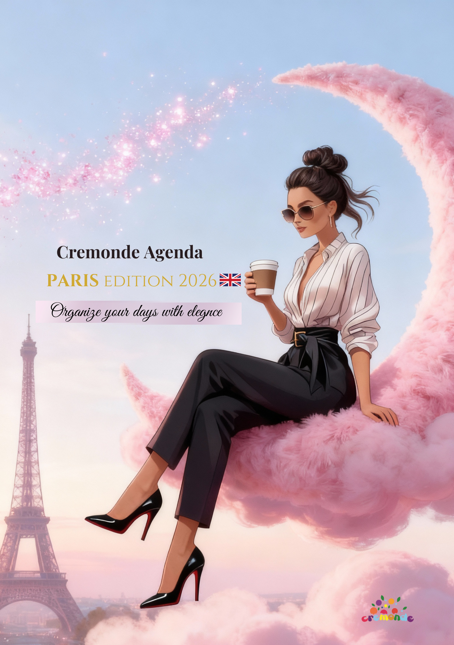 Cremonde Agenda - Paris Edition for women / English