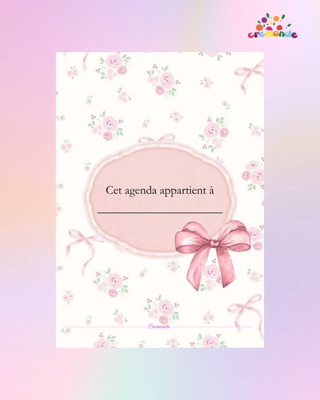 Cremonde Agenda - Paris Edition - for women / French