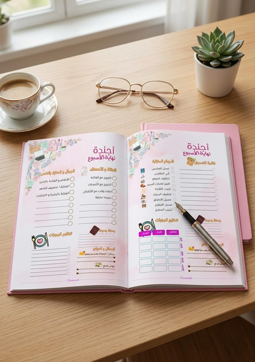 Cremonde Agenda - Paris Edition for women / Arabic