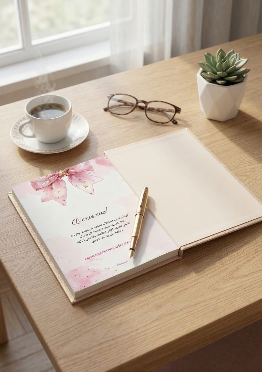 Cremonde Agenda - Paris Edition for women / Arabic