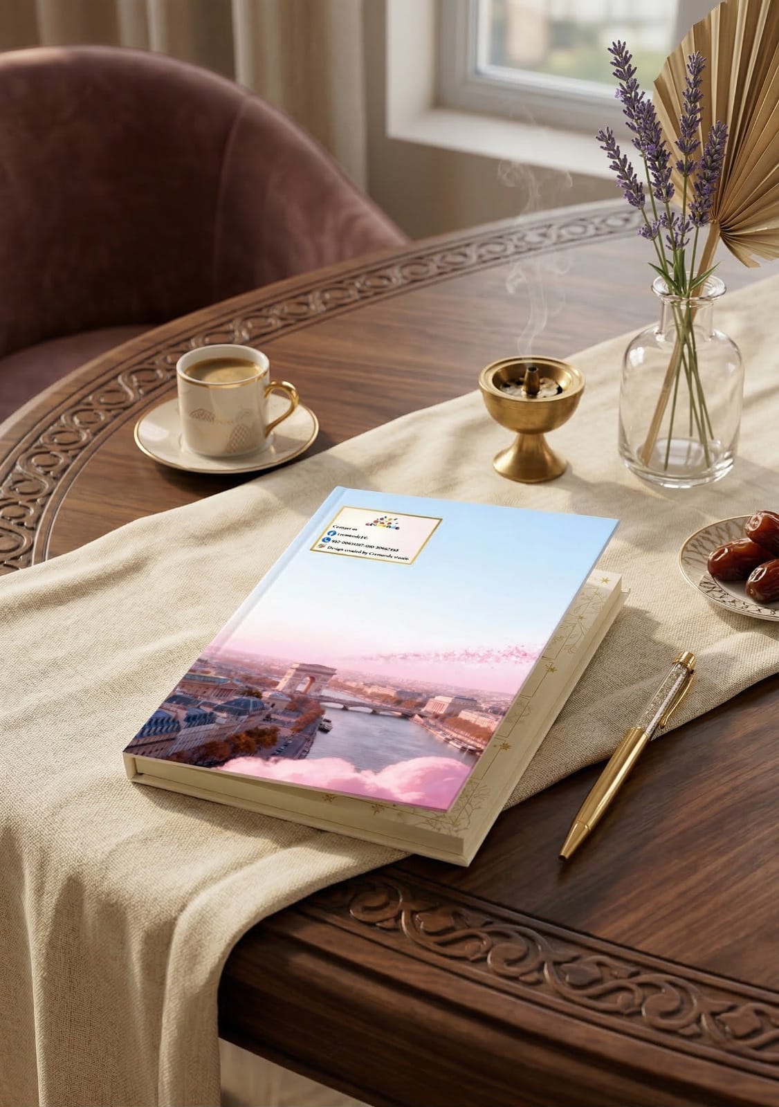 Cremonde Agenda - Paris Edition for women / Arabic