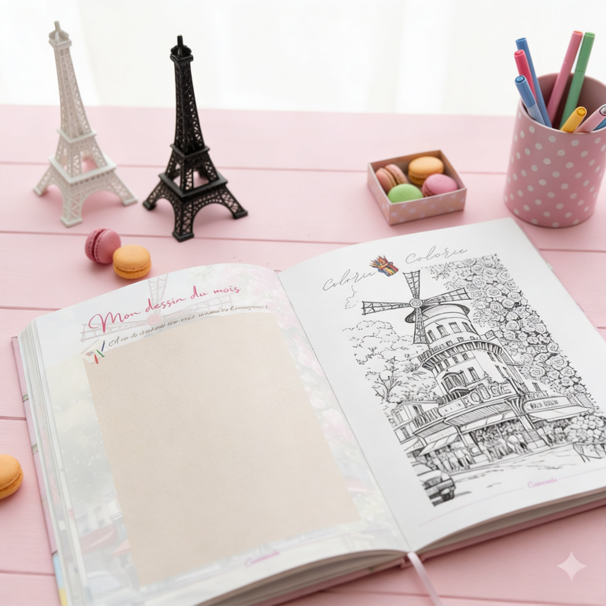 Cremonde agenda - PETITS PARISIENS (for kids 7-12 yo / unisex)